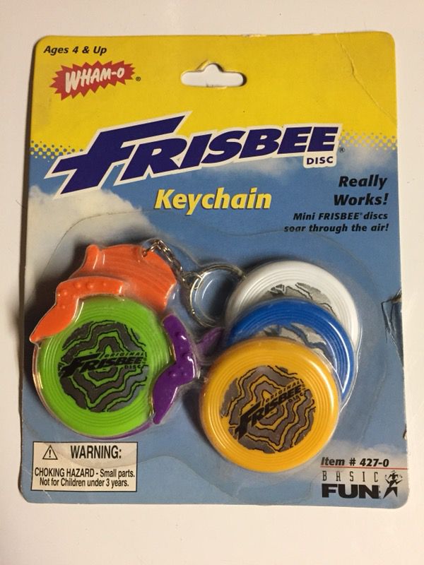 Frisbee Keychains