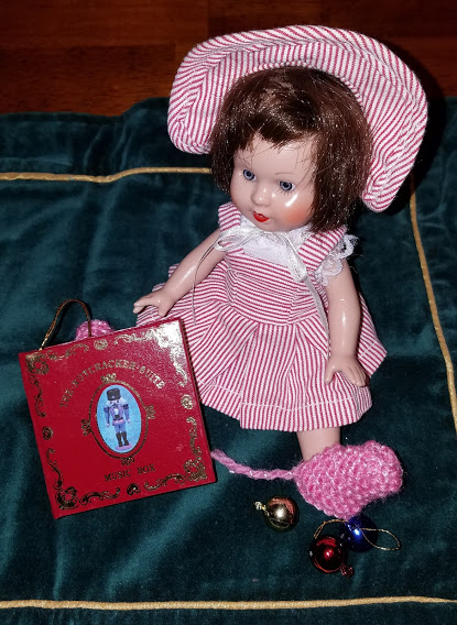 Nutcracker Music Box with Doll